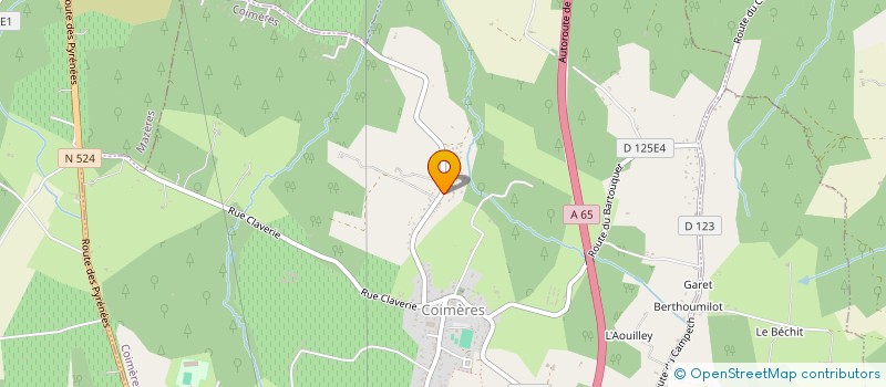 localisation de l'entreprise MONSIEUR VINCENT CONIN  COIMERES