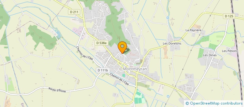 localisation de l'entreprise MONSIEUR VINCENT COQUERY  MONTMEYRAN