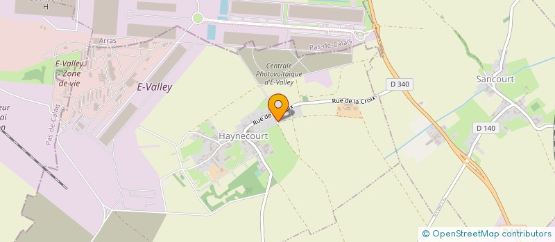 localisation de l'entreprise MONSIEUR VINCENT COQUET  HAYNECOURT