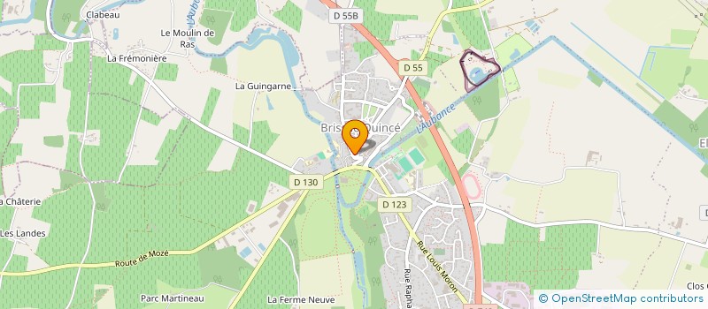 localisation de l'entreprise MONSIEUR VINCENT CORLAY à BRISSAC LOIRE AUBANCE