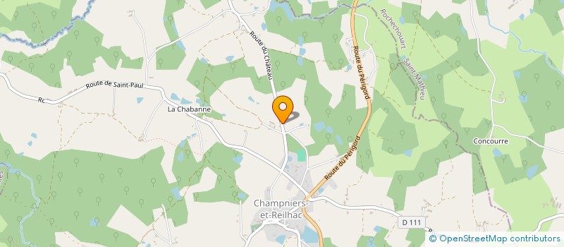 localisation de l'entreprise MONSIEUR VINCENT COSGROVE  CHAMPNIERS-ET-REILHAC