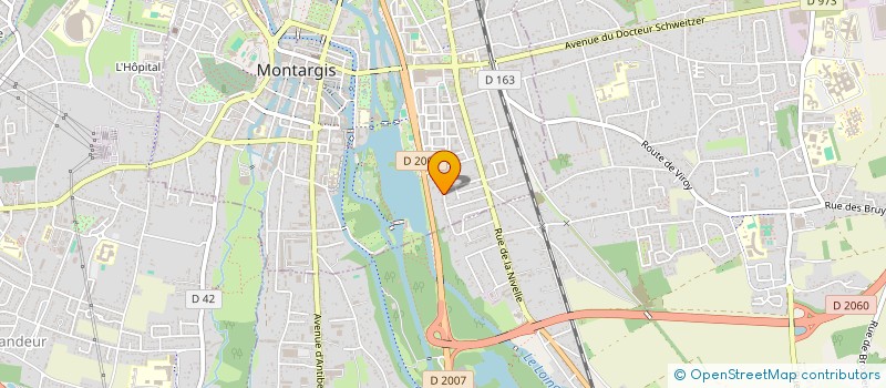 localisation de l'entreprise MONSIEUR VINCENT COSTI à MONTARGIS