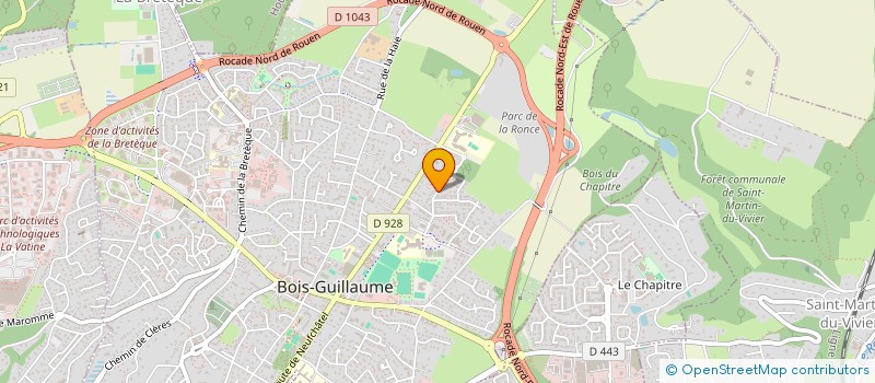 localisation de l'entreprise MONSIEUR VINCENT COSTIOU à BOIS-GUILLAUME