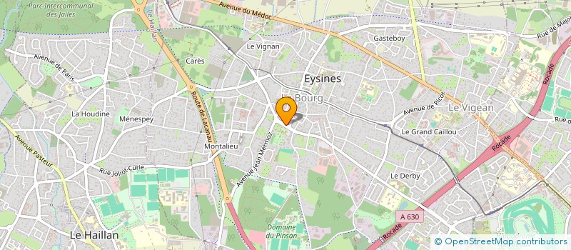 localisation de l'entreprise MONSIEUR VINCENT COUALLIER  EYSINES