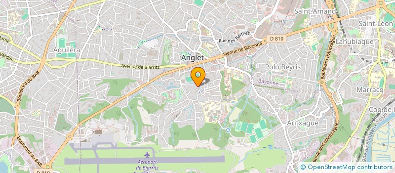 localisation de l'entreprise MONSIEUR VINCENT COULOM  ANGLET