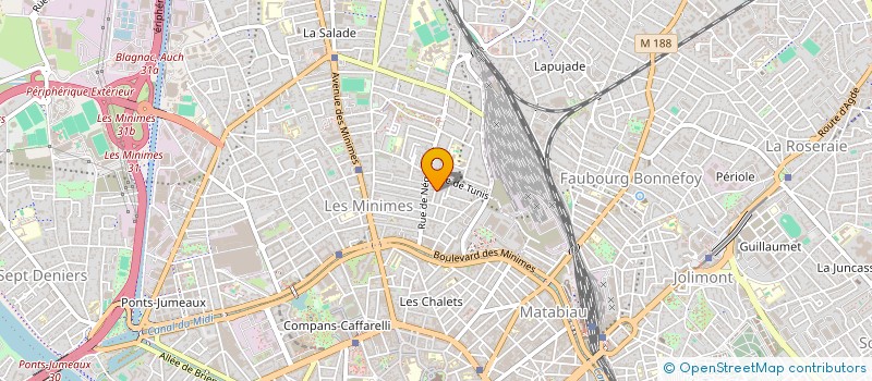 localisation de l'entreprise MONSIEUR VINCENT COUPEZ à TOULOUSE