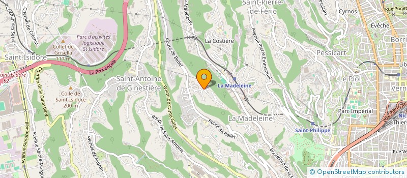 localisation de l'entreprise MONSIEUR VINCENT COURANT à NICE