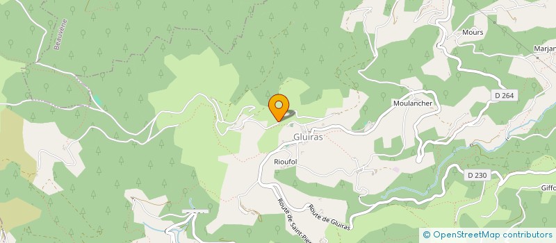 localisation de l'entreprise MONSIEUR VINCENT COURTHIAL  GLUIRAS