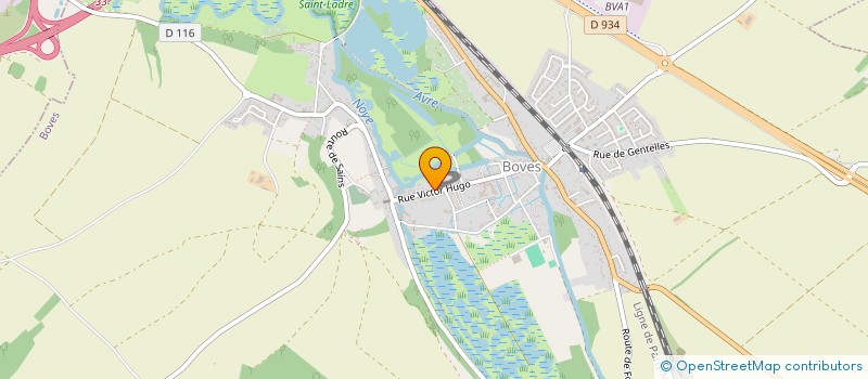 localisation de l'entreprise MONSIEUR VINCENT COURTOIS  BOVES