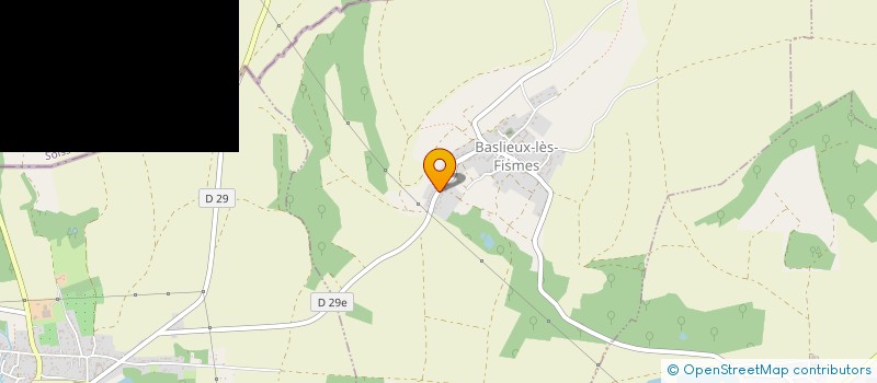 localisation de l'entreprise MONSIEUR VINCENT COURTY  BASLIEUX-LES-FISMES