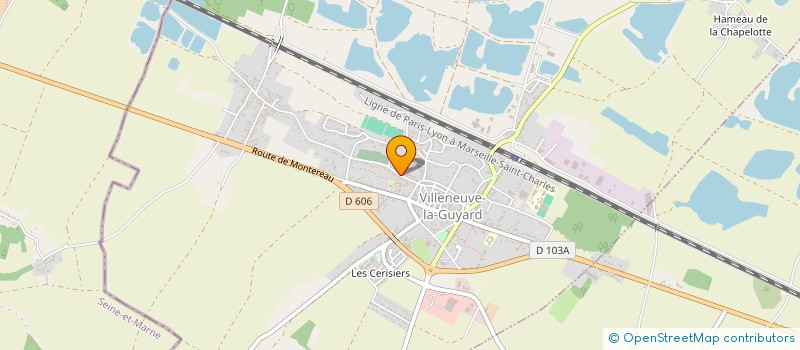localisation de l'entreprise MONSIEUR VINCENT COUTOULY à VILLENEUVE-LA-GUYARD