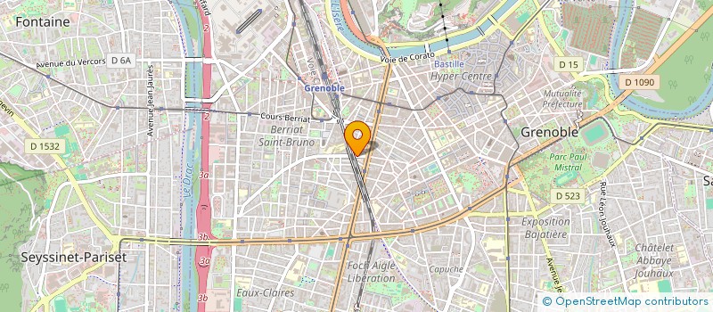 localisation de l'entreprise MONSIEUR VINCENT COUTURIER à GRENOBLE