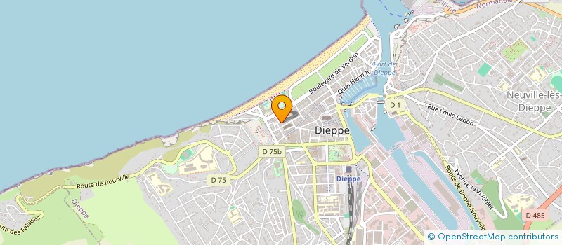 localisation de l'entreprise MONSIEUR VINCENT COUY à DIEPPE