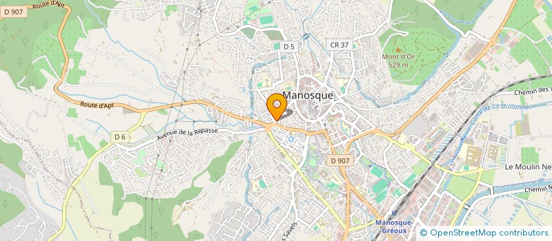 localisation de l'entreprise MONSIEUR VINCENT COZAR à MANOSQUE