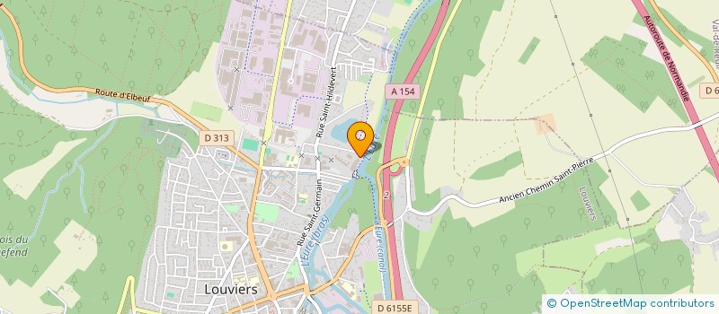 localisation de l'entreprise MONSIEUR VINCENT CREPE à LOUVIERS