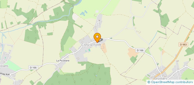 localisation de l'entreprise MONSIEUR VINCENT CROCI  CIVRY-LA-FORET