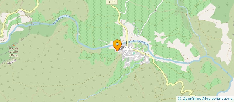 localisation de l'entreprise MONSIEUR VINCENT CROS  PAZIOLS