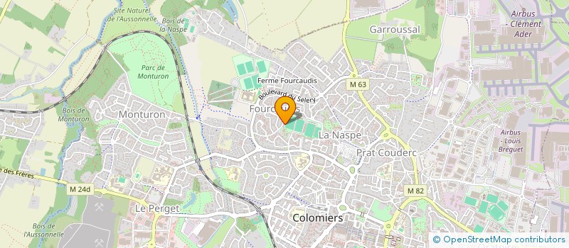 localisation de l'entreprise MONSIEUR VINCENT CUETO à COLOMIERS