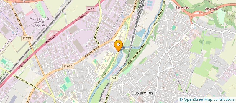 localisation de l'entreprise MONSIEUR VINCENT CUPIDON à POITIERS