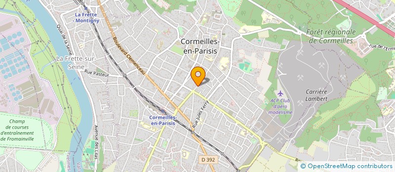 localisation de l'entreprise MONSIEUR VINCENT CUSSAGUET à CORMEILLES-EN-PARISIS