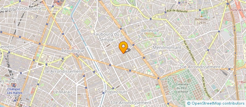 localisation de l'entreprise MONSIEUR VINCENT D'AUGEROT  PARIS