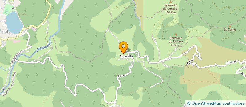 localisation de l'entreprise MONSIEUR VINCENT DALLARD  SAINT-ANDEOL-DE-FOURCHADES