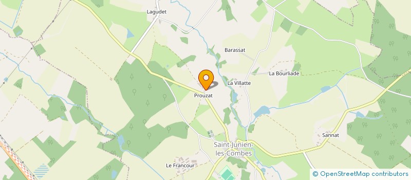 localisation de l'entreprise MONSIEUR VINCENT DAMAR à SAINT-JUNIEN-LES-COMBES