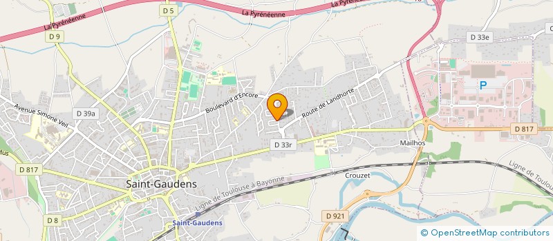 localisation de l'entreprise MONSIEUR VINCENT DANFLOUS à SAINT-GAUDENS