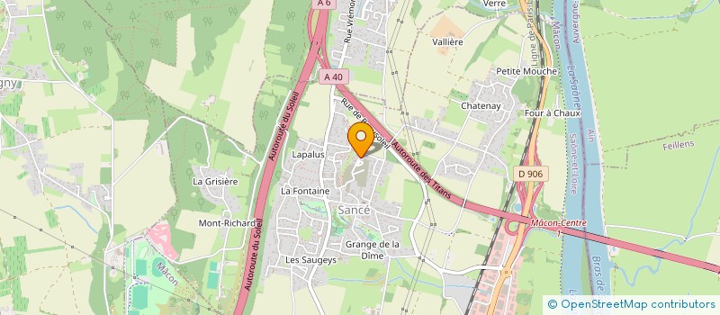 localisation de l'entreprise MONSIEUR VINCENT DANIEL à VARENNES-LES-MACON