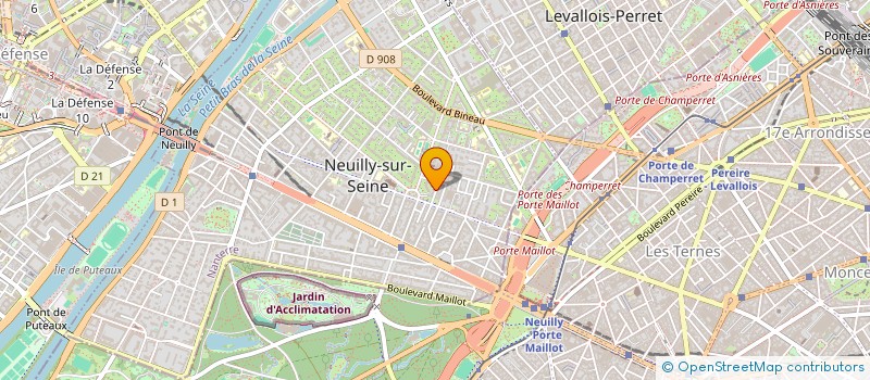 localisation de l'entreprise MONSIEUR VINCENT DANIEL à NEUILLY-SUR-SEINE