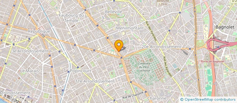 localisation de l'entreprise MONSIEUR VINCENT DANIEL  PARIS