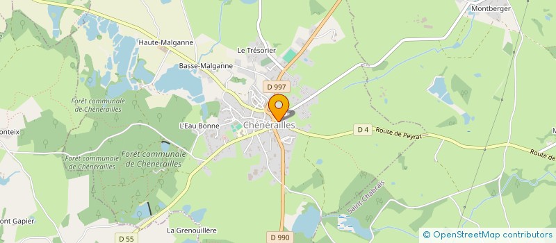 localisation de l'entreprise MONSIEUR VINCENT DANIEL HUE à CHENERAILLES