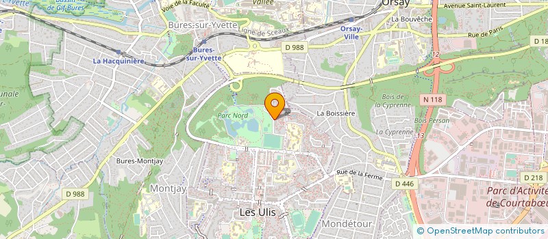 localisation de l'entreprise MONSIEUR VINCENT DAON à LES ULIS