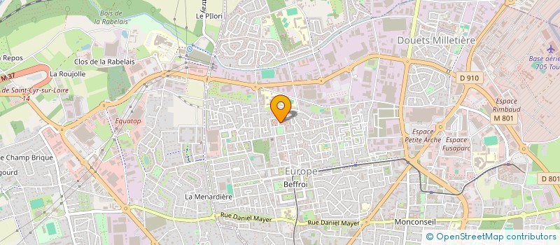 localisation de l'entreprise MONSIEUR VINCENT DARBELET  PLOERMEL