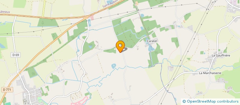 localisation de l'entreprise MONSIEUR VINCENT DAUBIN  SAINT-VINCENT-DES-LANDES