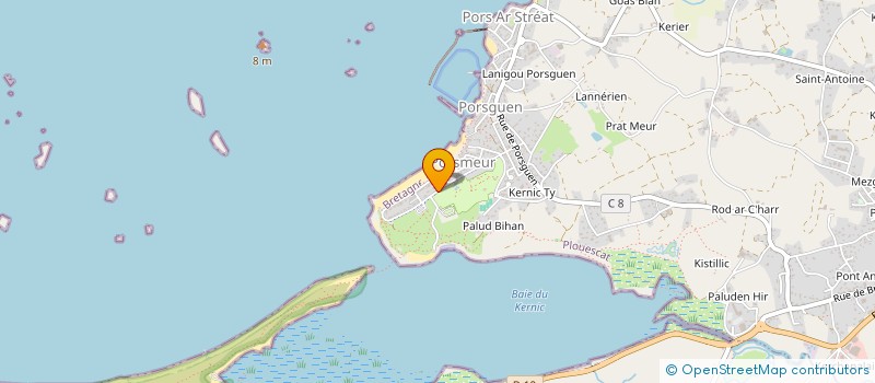 localisation de l'entreprise MONSIEUR VINCENT DAUBREME  PLOUESCAT