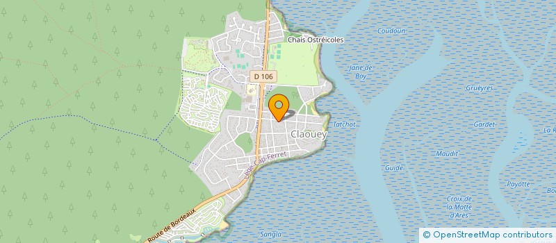 localisation de l'entreprise MONSIEUR VINCENT DAUTREPPE à LEGE-CAP-FERRET