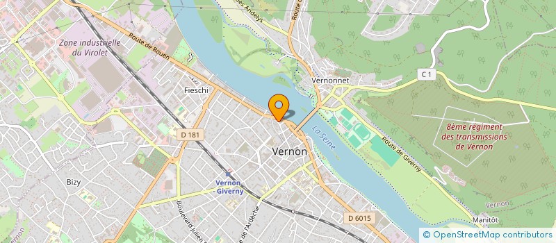 localisation de l'entreprise MONSIEUR VINCENT DAVEAU à VERNON