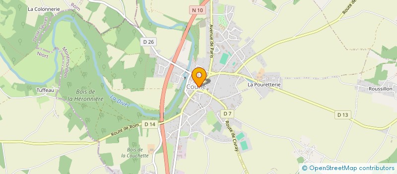 localisation de l'entreprise MONSIEUR VINCENT DAVID  VALENCE-EN-POITOU