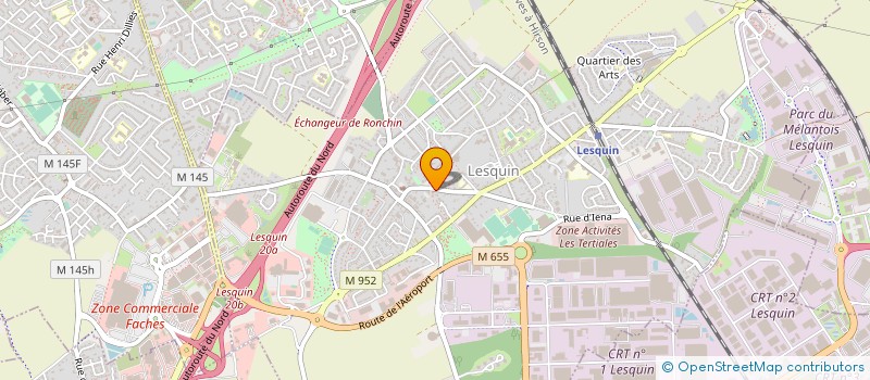 localisation de l'entreprise MONSIEUR VINCENT DAVID à LESQUIN