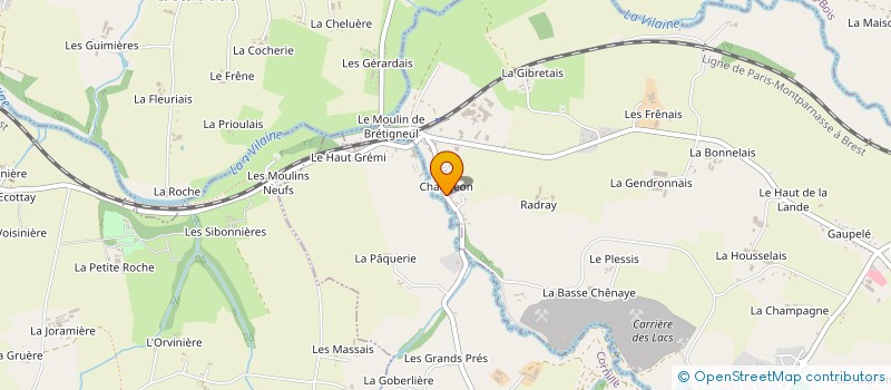 localisation de l'entreprise MONSIEUR VINCENT DAVID SEBAST DESILLE  SAINT-AUBIN-DES-LANDES