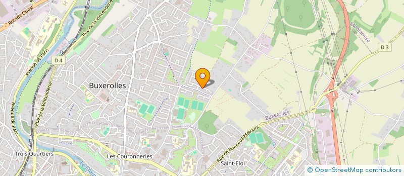 localisation de l'entreprise MONSIEUR VINCENT DAY  BUXEROLLES