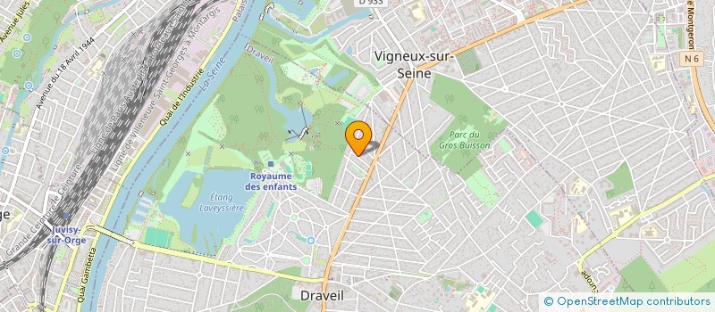 localisation de l'entreprise MONSIEUR VINCENT DE BAILLIENCOURT à DRAVEIL