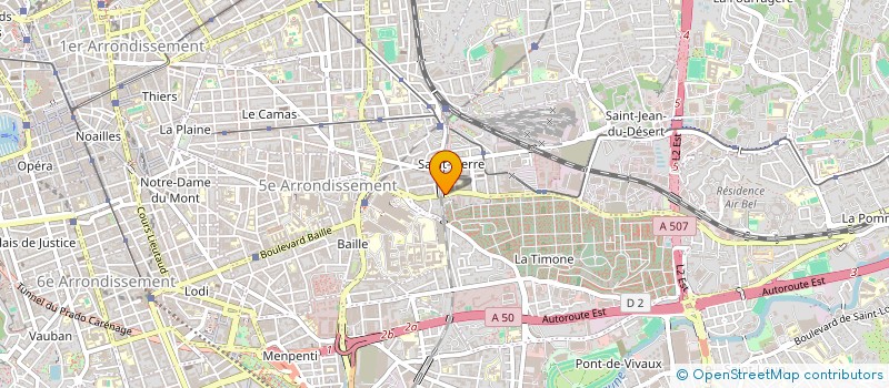localisation de l'entreprise MONSIEUR VINCENT DE CASABIANCA à MARSEILLE