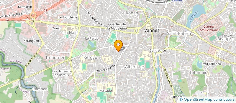 localisation de l'entreprise MONSIEUR VINCENT DE FERRIER DU CHATELET à VANNES