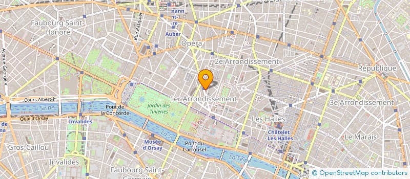 localisation de l'entreprise MONSIEUR VINCENT DE LA SEIGLIERE  PARIS