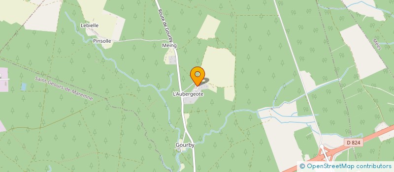 localisation de l'entreprise MONSIEUR VINCENT DE LAPORTERIE  RIVIERE-SAAS-GOURBY