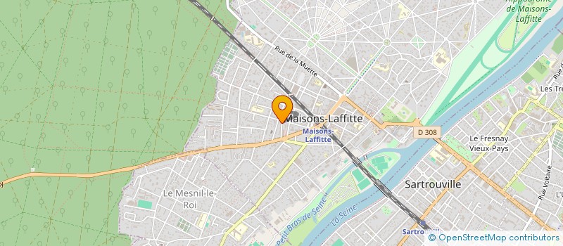 localisation de l'entreprise MONSIEUR VINCENT DE MALHERBE à MAISONS-LAFFITTE