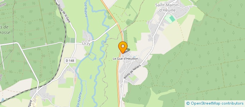 localisation de l'entreprise MONSIEUR VINCENT DE MEYER  SAINT-MARTIN-D'HEUILLE