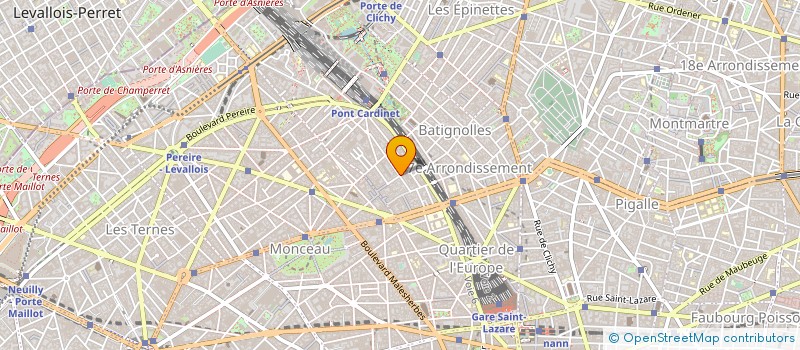 localisation de l'entreprise MONSIEUR VINCENT DE MONICAULT  PARIS